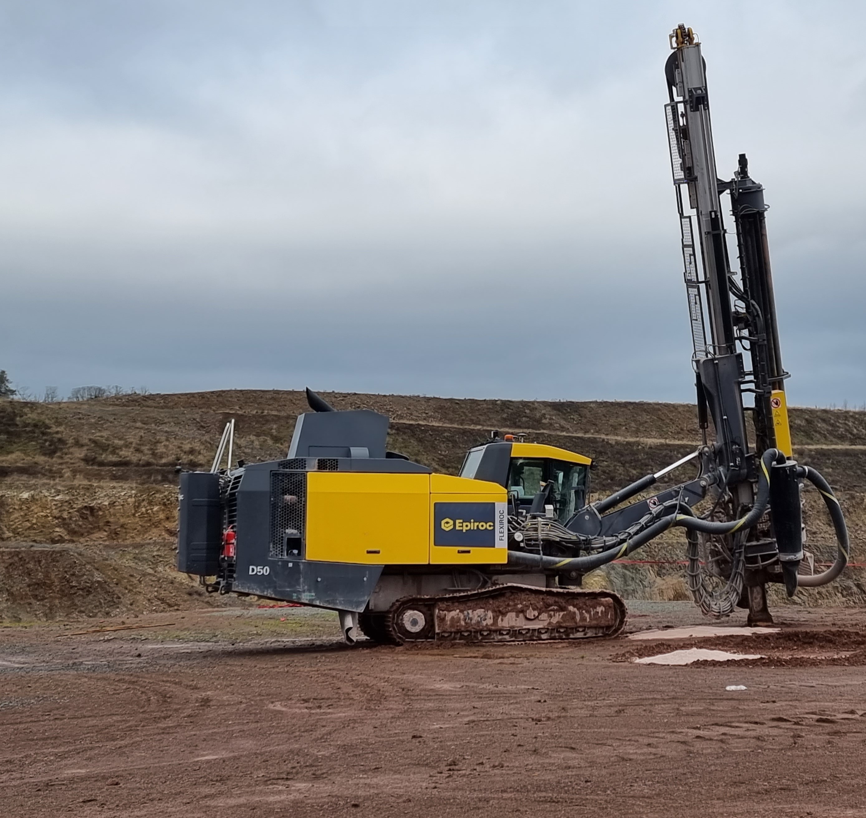 Vrtalni stroj Epiroc FlexiROC D50